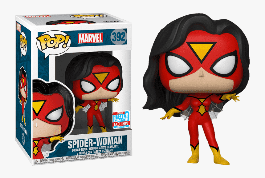 Funko Pop Marvel Spider Woman, HD Png Download