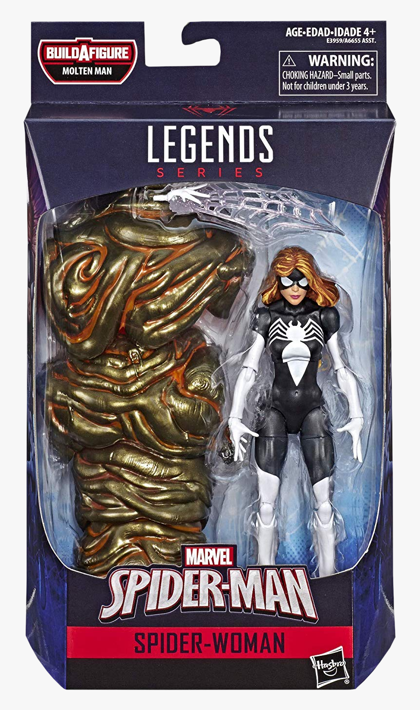 Spider Woman Marvel Legends 6” Action Figure - Marvel Legends Spider Woman Julia Carpenter, HD Png Download