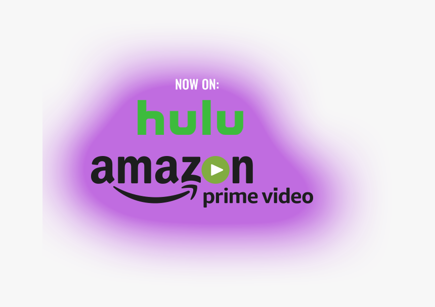 Hulu & Amazon - Graphic Design, HD Png Download