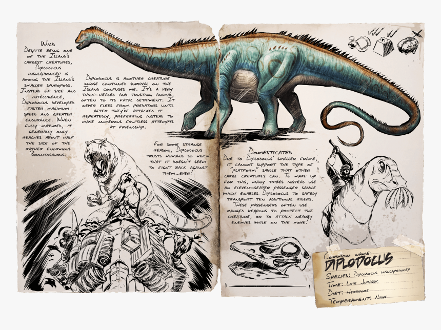 Ark Survival Evolved Diplodocus, HD Png Download