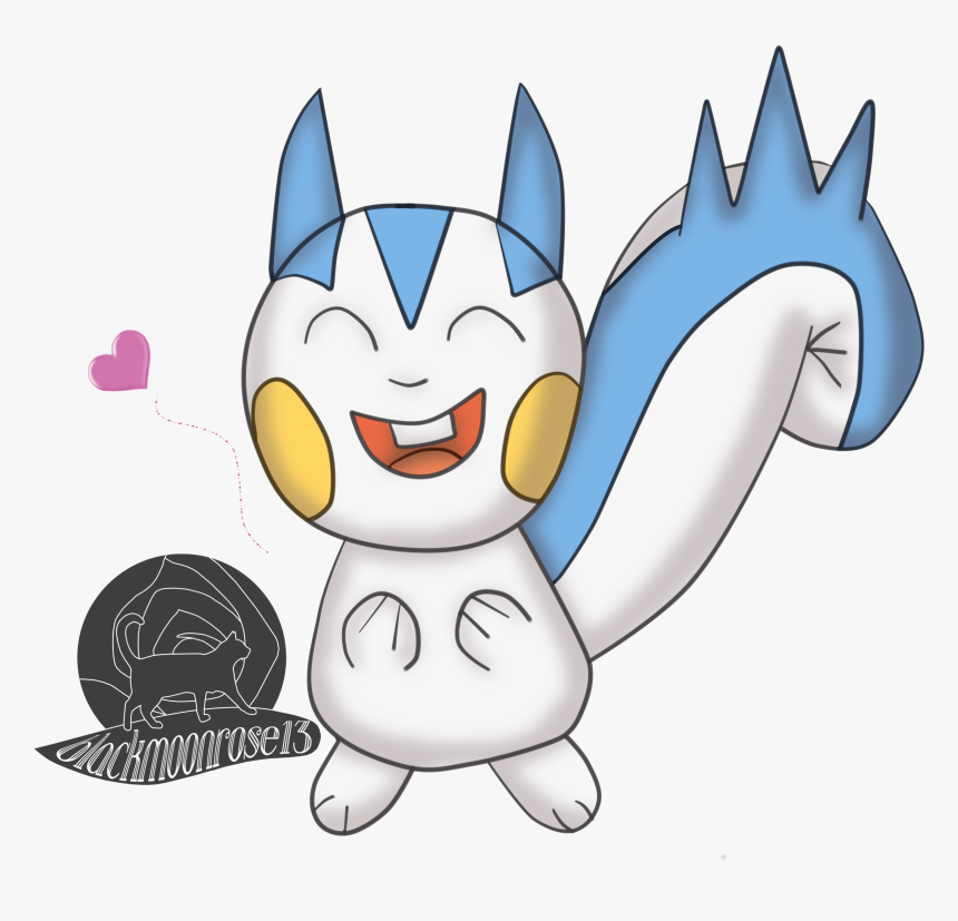Pachirisu Weasyl - Cartoon, HD Png Download