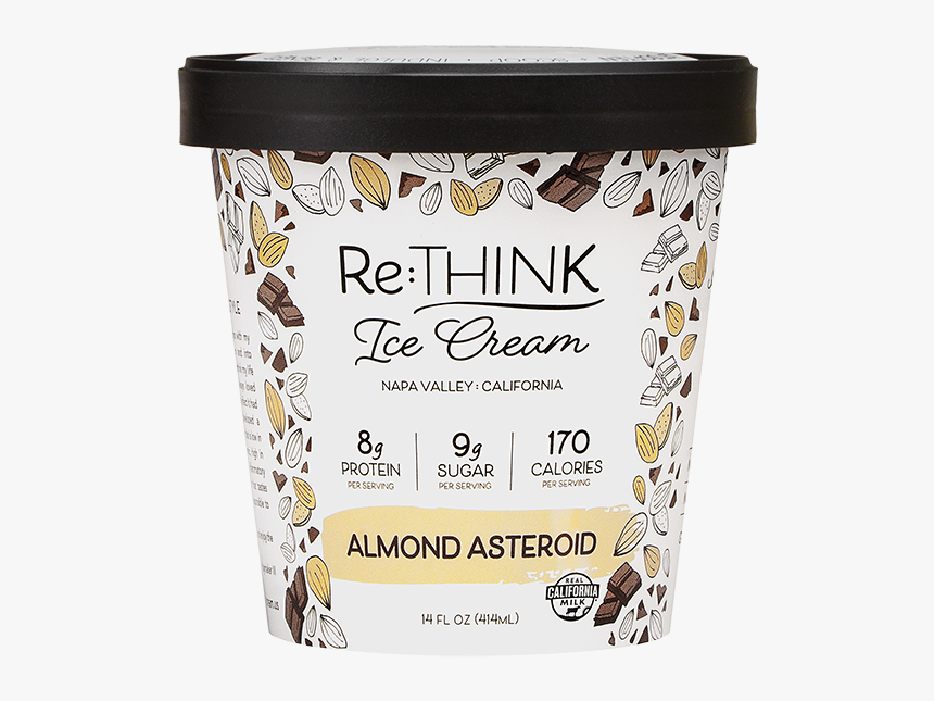 Almond Astero - Ice Cream, HD Png Download