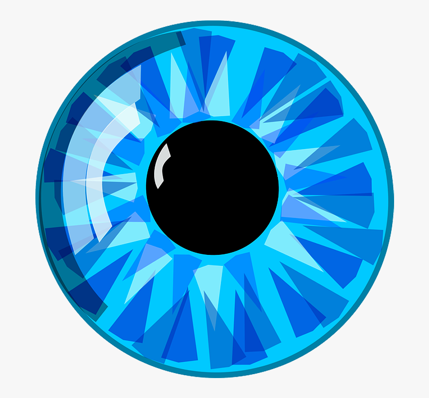 Thumb Image - Cartoon Blue Eye Png, Transparent Png