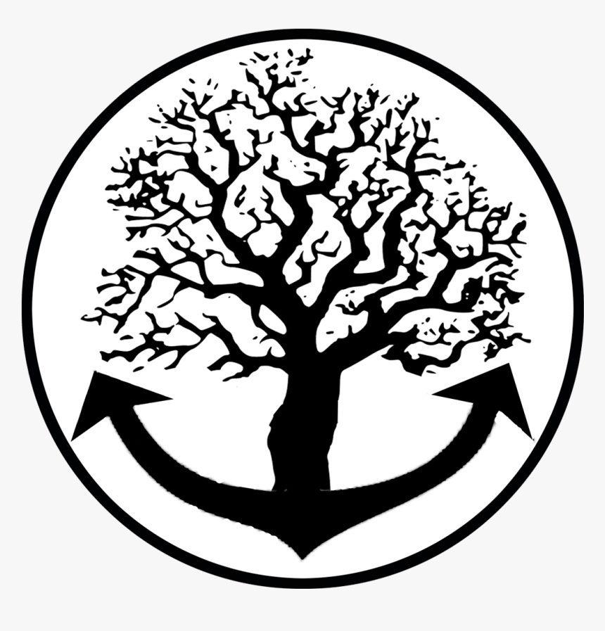 Las Olas Marine Services - Trees In Black And White, HD Png Download