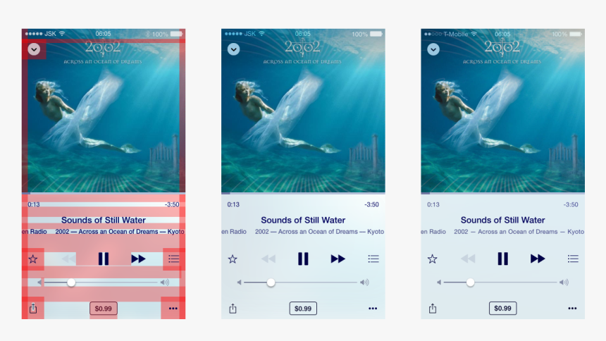 Itunes Music Player Design, HD Png Download