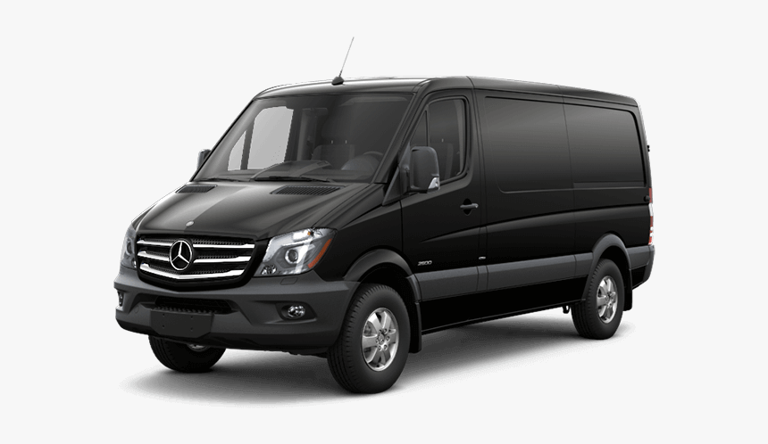 Obsidian Black Metallic - 2017 Mercedes Benz Sprinter Passenger Van, HD Png Download