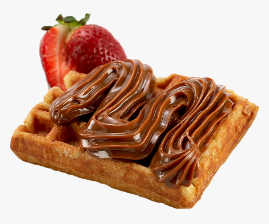 Dulce De Leche With Wafle , Png Download - Chocolate, Transparent Png