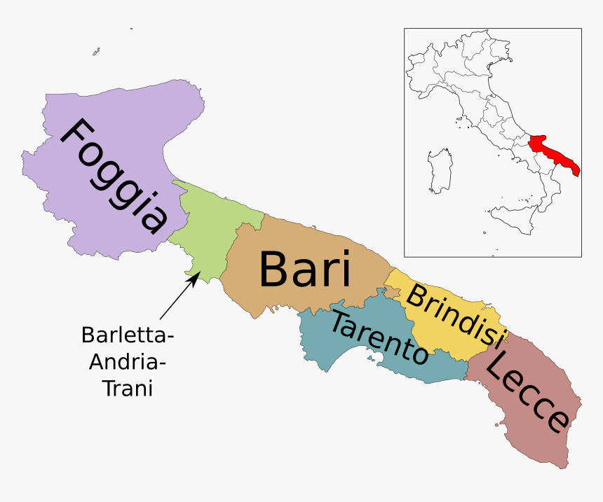Regioni Puglia, HD Png Download