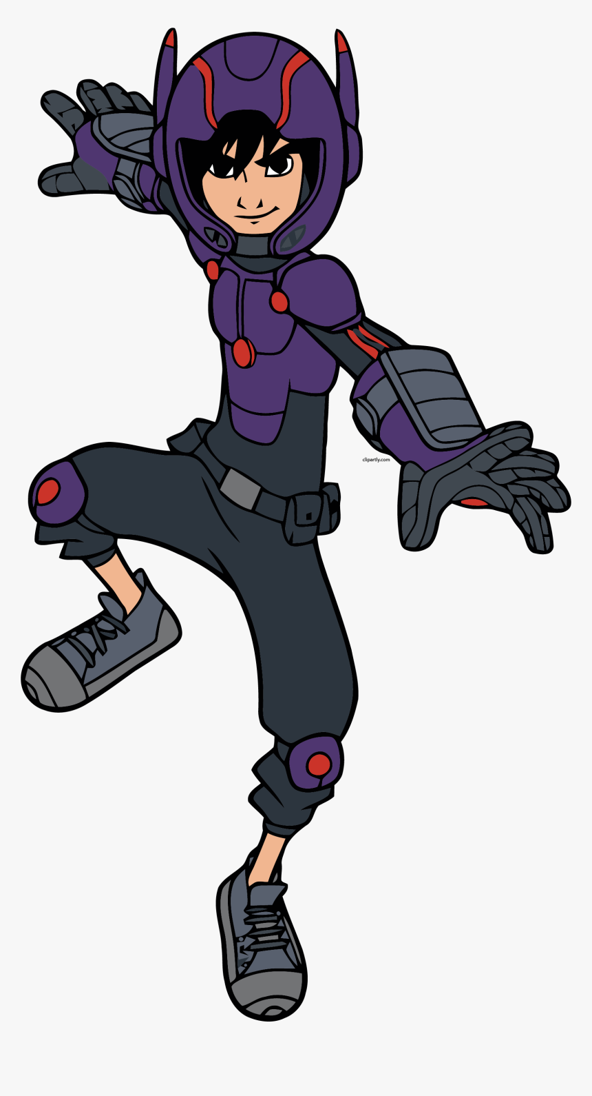 Hiro Waiting Png Clipart - Big Hero 6 The Series Characters, Transparent Png