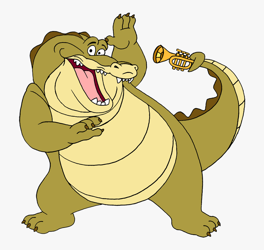 Cocodrilo La Princesa Y El Sapo , Png Download - Princess And The Frog Louis Png, Transparent Png