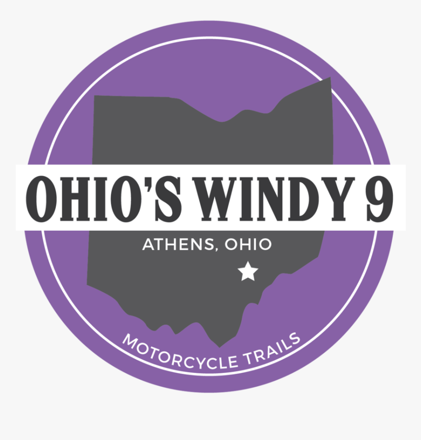 Logo Windy9 - Motorcycle Roads Athens Ohio, HD Png Download
