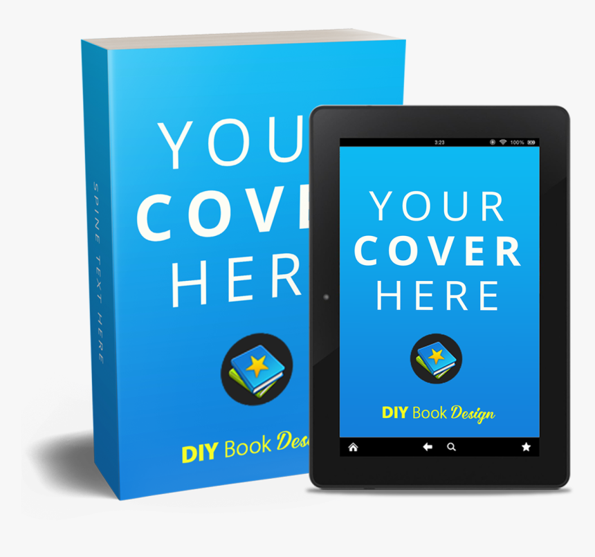 Transparent 3d Book Template, HD Png Download