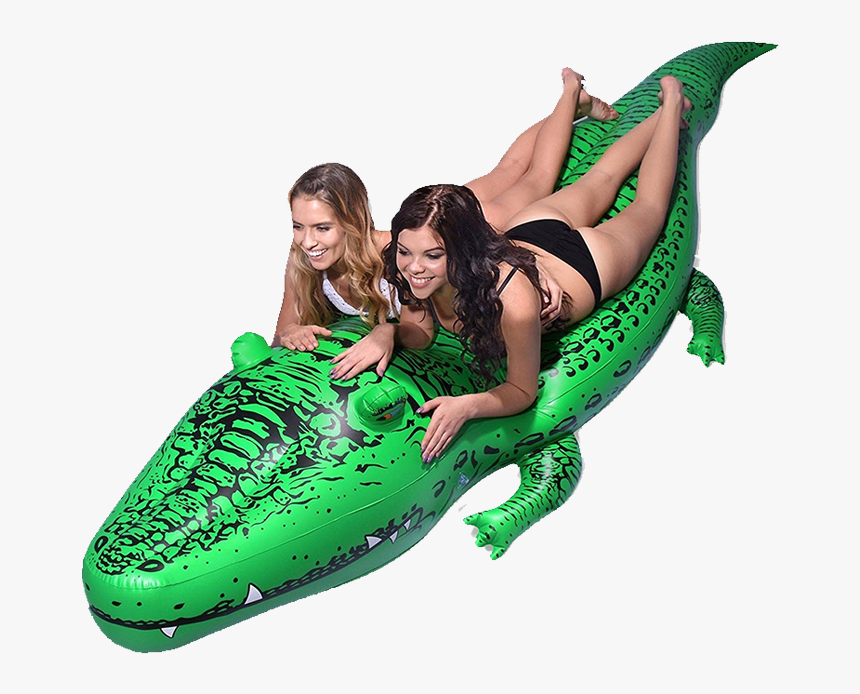 Flotador Cocodrilo - Go Floats, HD Png Download