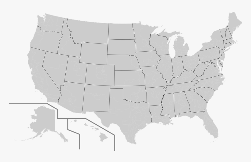 Us House Map 2016, HD Png Download