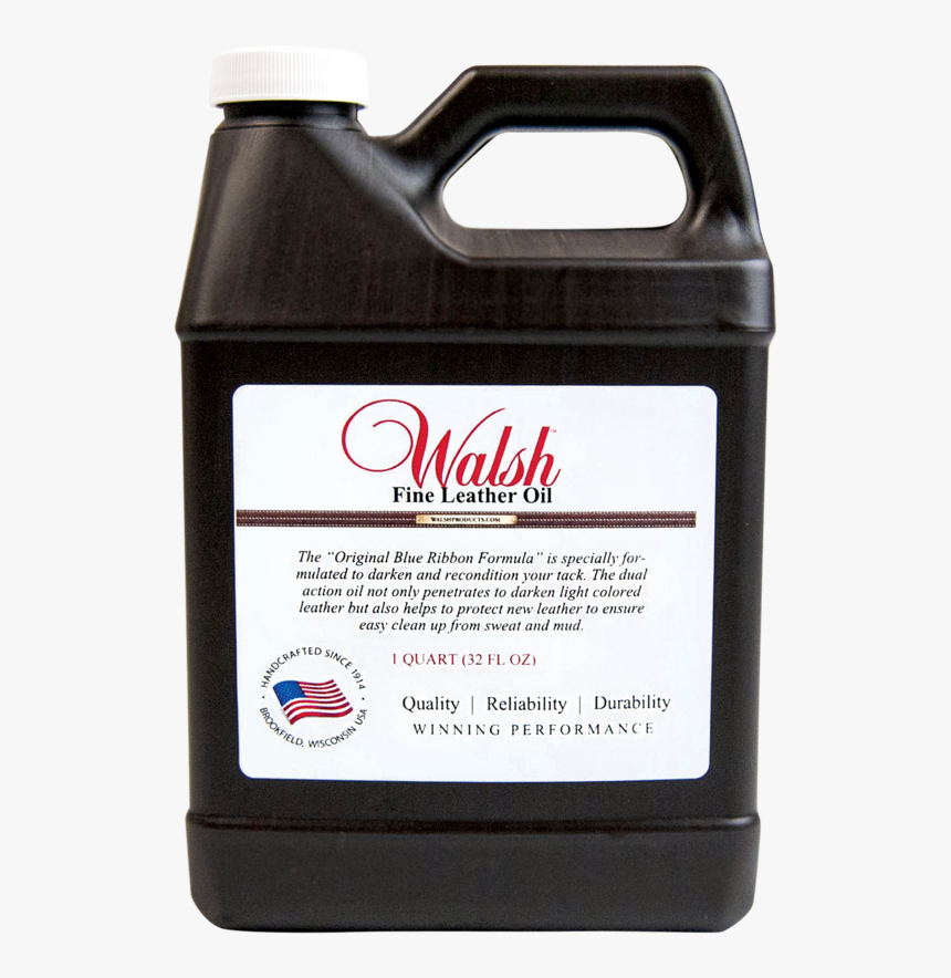 Leather Oil - 32oz - - Walsh, HD Png Download