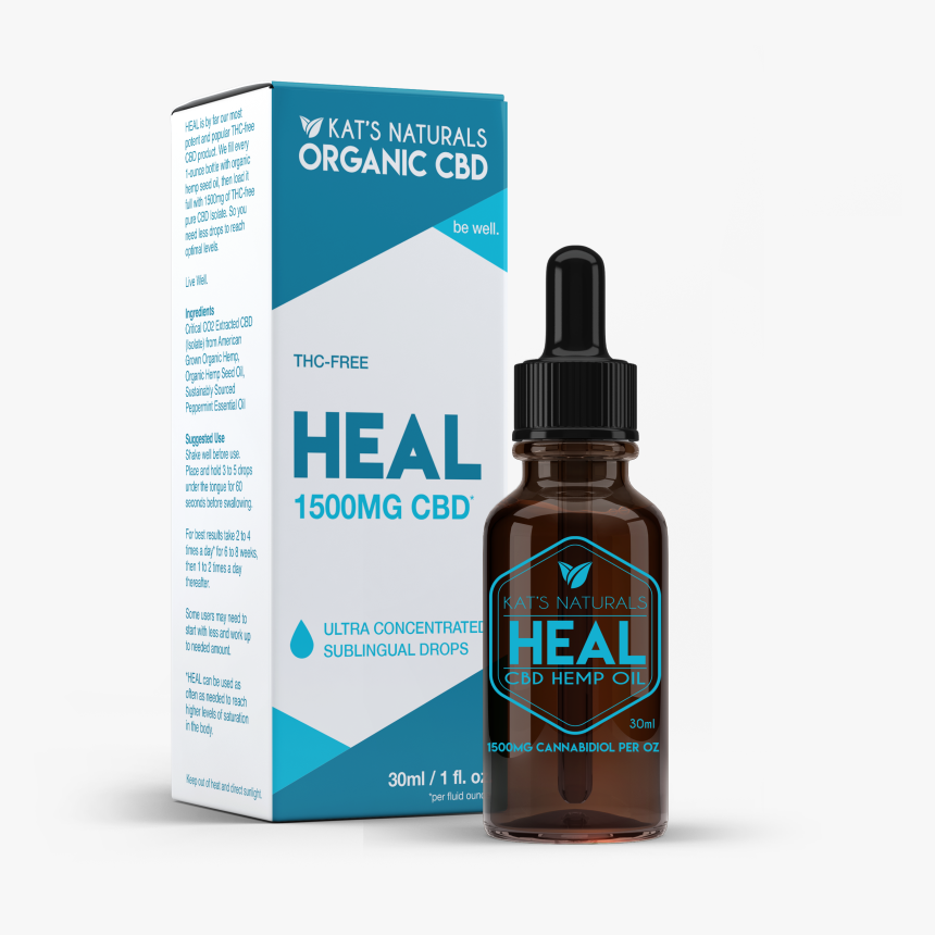 Cbd Oil Heal, HD Png Download