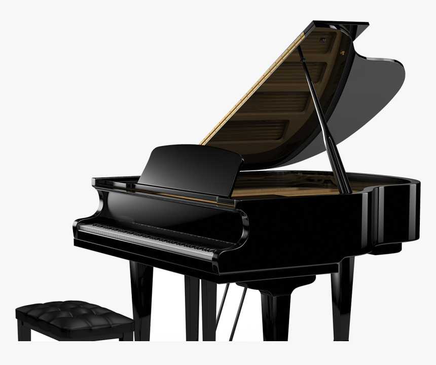 Grand-piano - Grand Piano Silhouette, HD Png Download