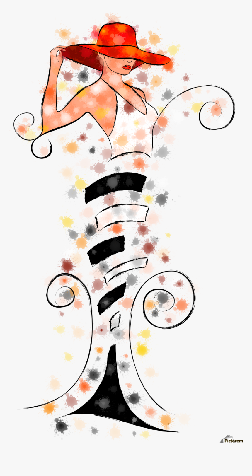 Summer Flower Print, HD Png Download