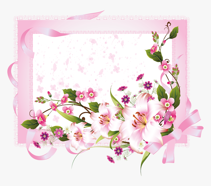 Flowers Invitation Cards, HD Png Download