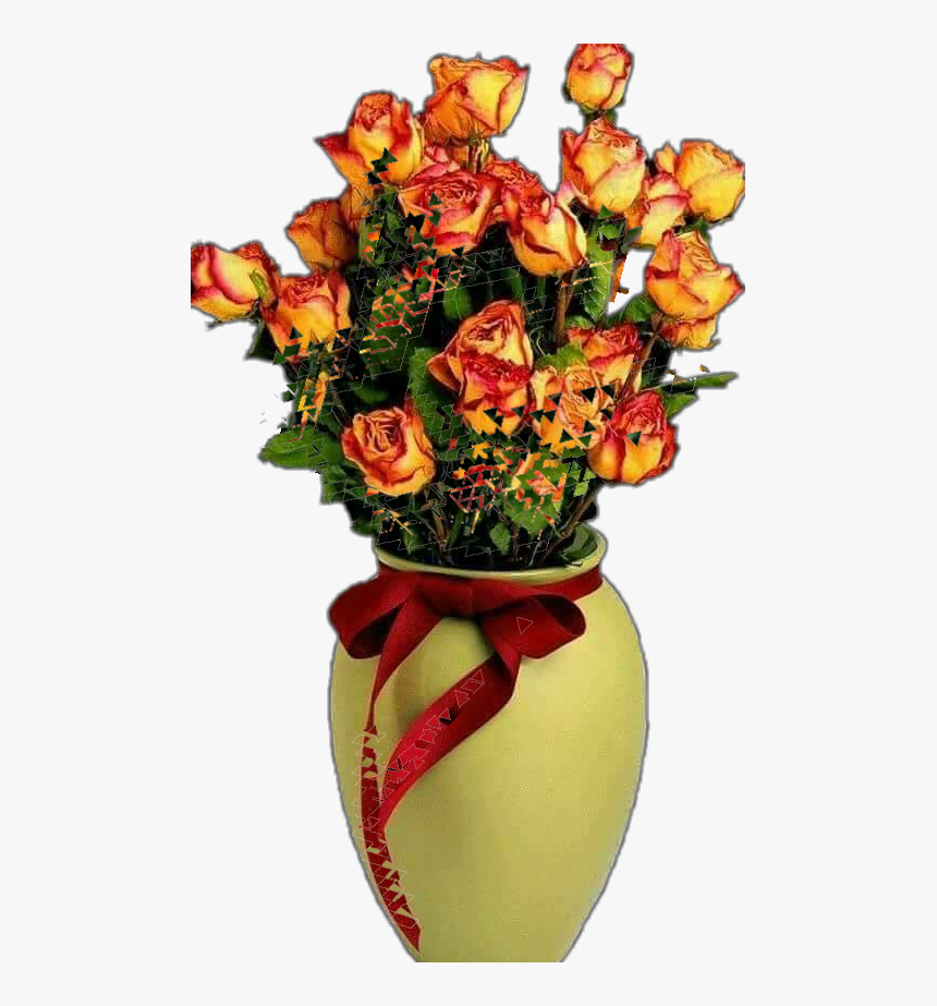 #florero #rosas - Flower Vase Hd Png, Transparent Png