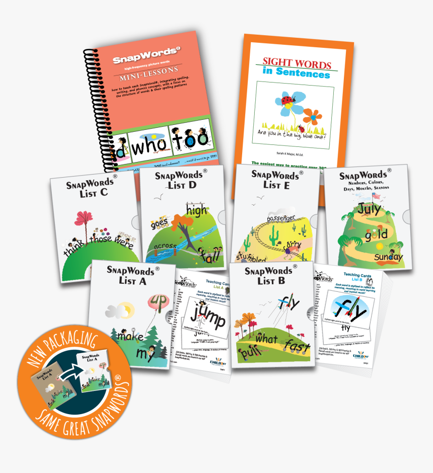 306 Snapwords® Teaching Cards 
 Class Lazyload Lazyload - Sight Word, HD Png Download