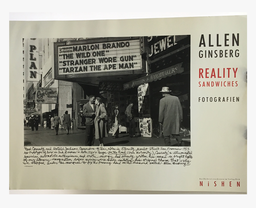Allen Ginsberg Photographs, HD Png Download