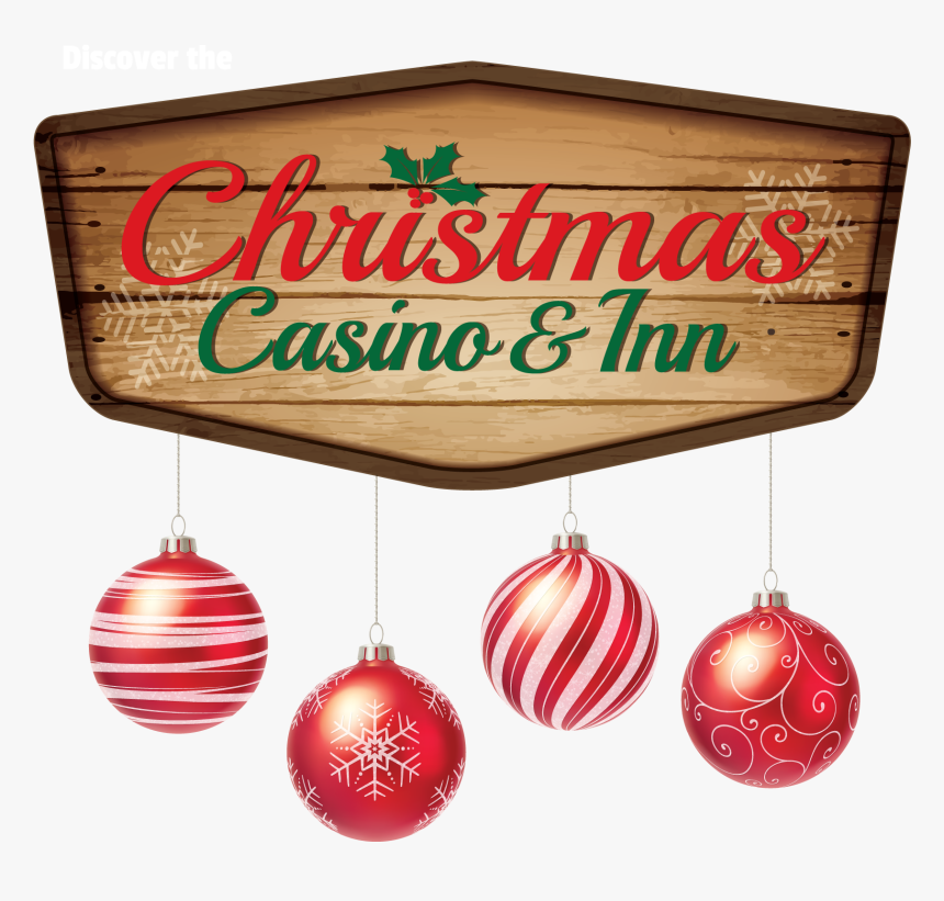 Christmas Casino Logo - Christmas Ornament, HD Png Download