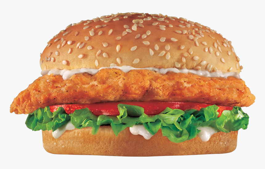 Pide Hamburguesa Big Chicken Fillet Sandwich Ahora - Chicken Fillet Sandwich Hardees, HD Png Download