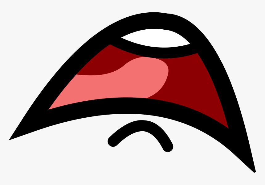 Lips Clipart Lick - Bfdi Nerdy Mouth, HD Png Download