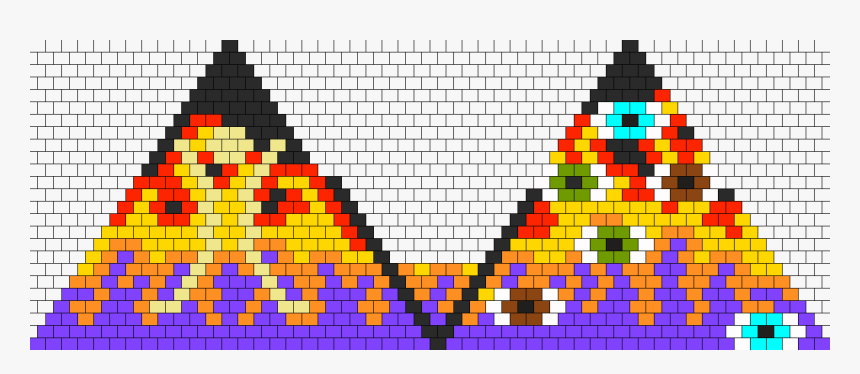 Burning Man Eyes Bikini Bead Pattern - Main Market Square, HD Png Download