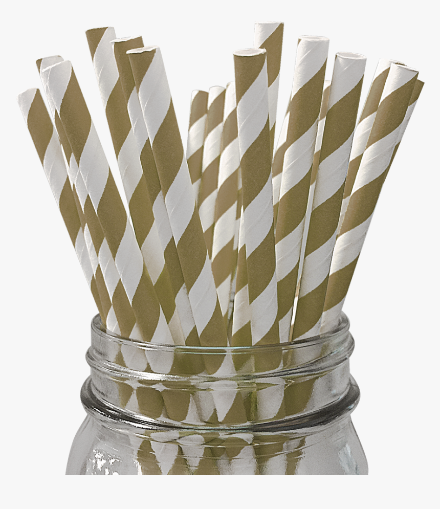 Pink Stripe Paper Straws, HD Png Download