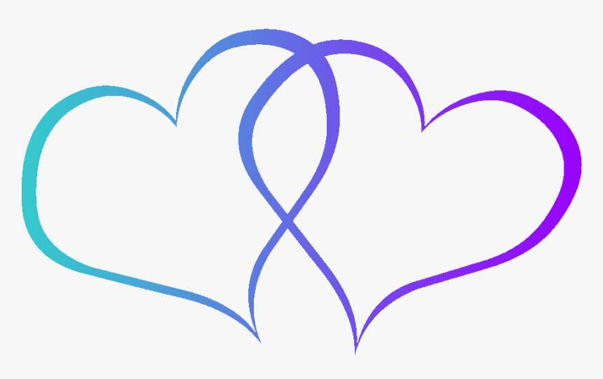 Hearts Black And White Clipart, HD Png Download