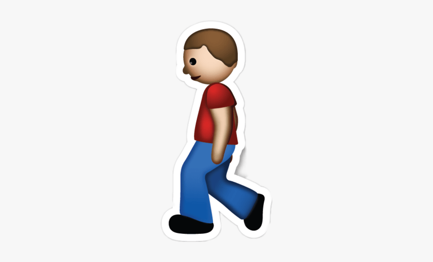 Emotions Freetoedit - Walk Emoji, HD Png Download