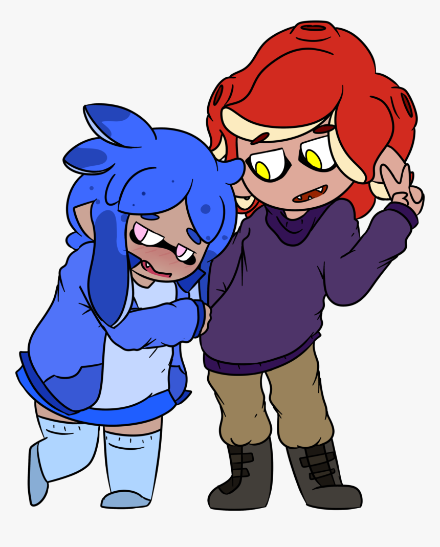 Here Are Some Splatty Bois I Did For A Big Discord - Cartoon, HD Png Download