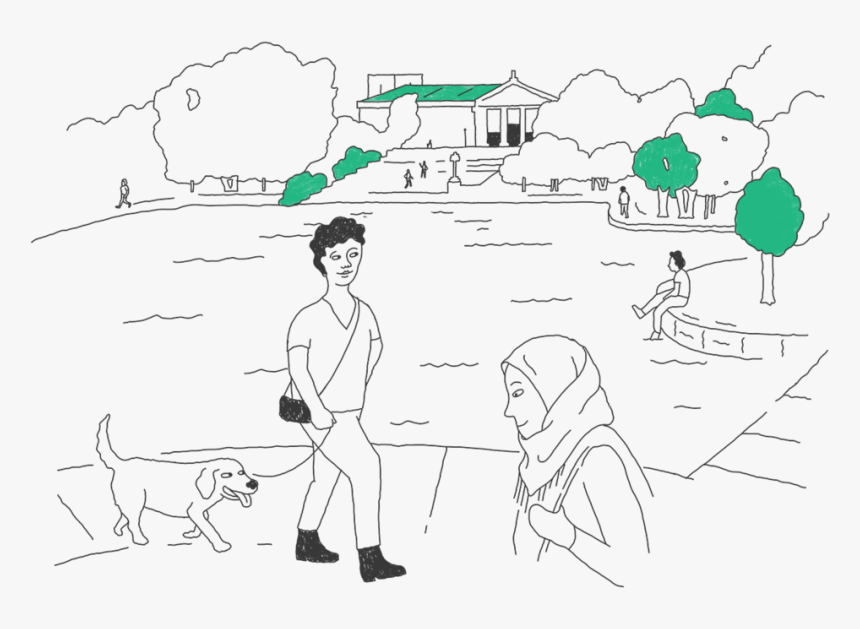 University Circle - Sketch, HD Png Download