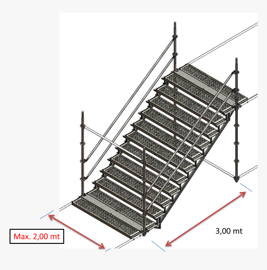 Montaje Escalera - Stairs, HD Png Download
