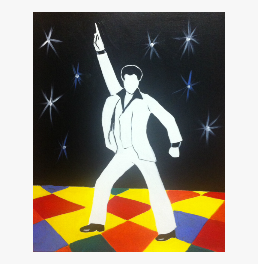 “saturday Night Fever” - Saturday Night Fever Illustration, HD Png Download