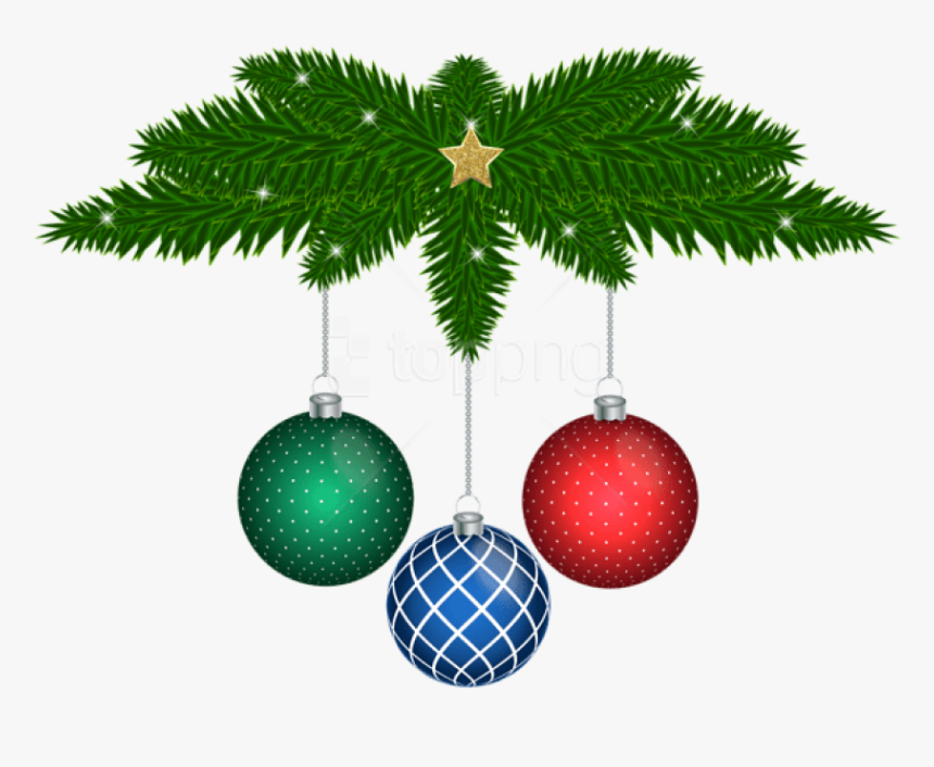 Free Png Christmas Balls Decor Png Images Transparent - Bolas De Navidad Png, Png Download
