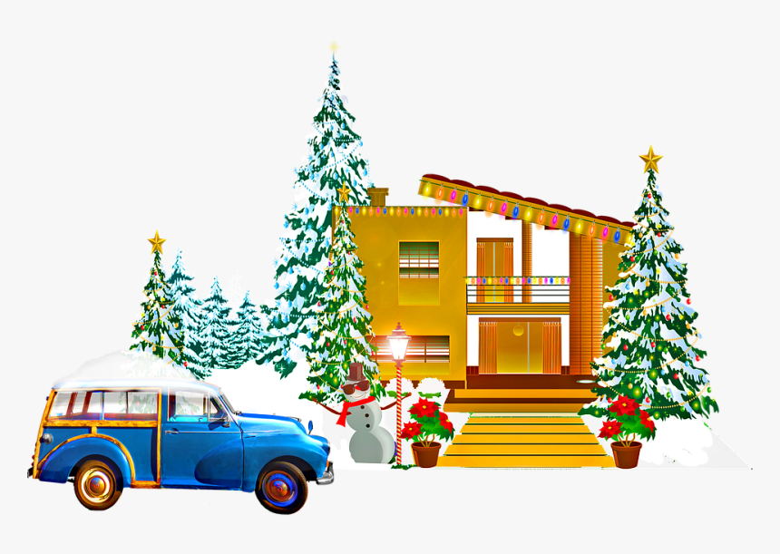 Png Maison Noel, Transparent Png