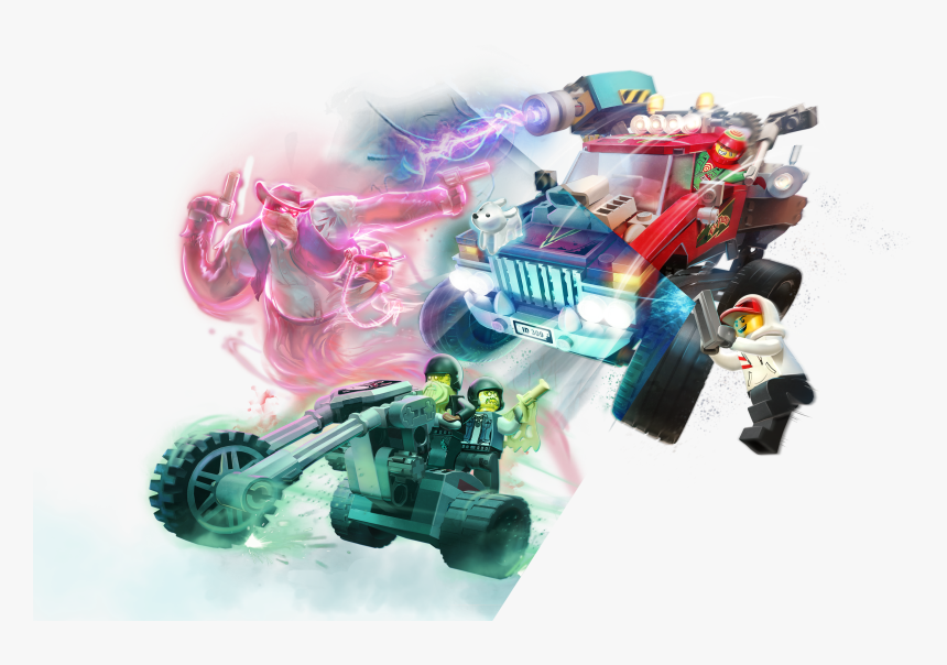 Lego Hidden Side El Fuego's Stunt Truck, HD Png Download