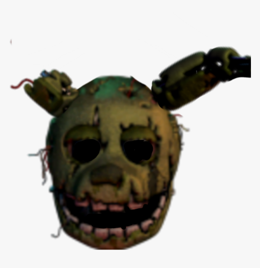 #las Mascara De Springtrap - Springtrap Cara, HD Png Download