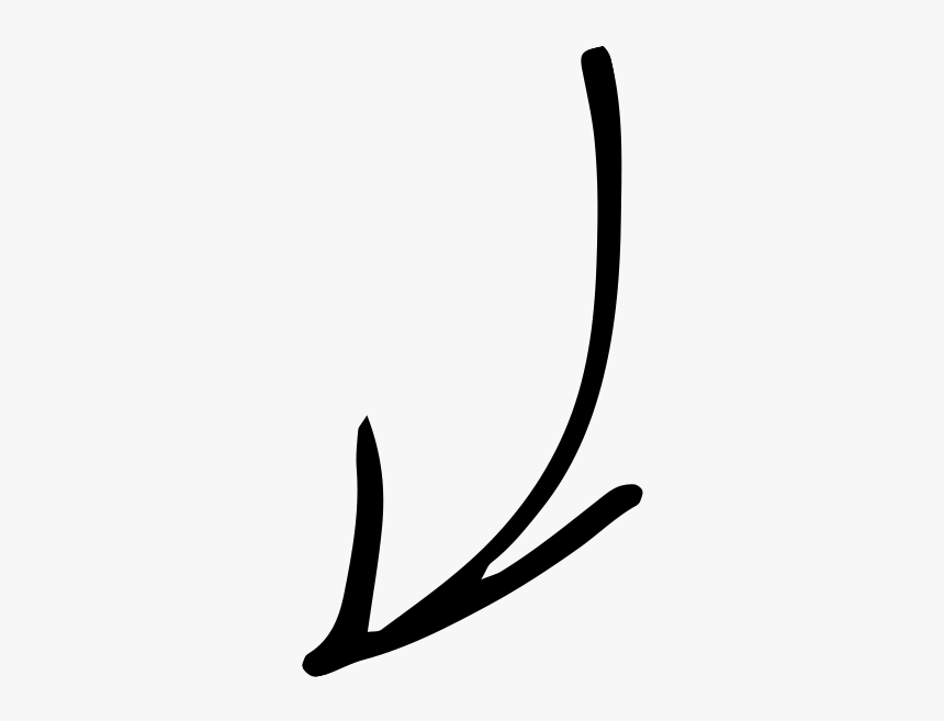 Arrow - Calligraphy, HD Png Download