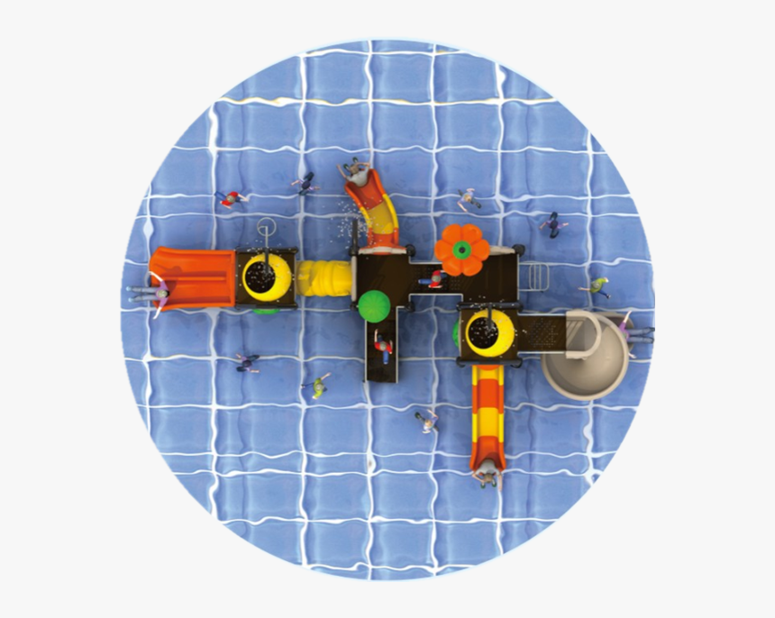 2017 Kids Outdoor Park And Swimming Pool Play Set With - Circle, HD Png Download