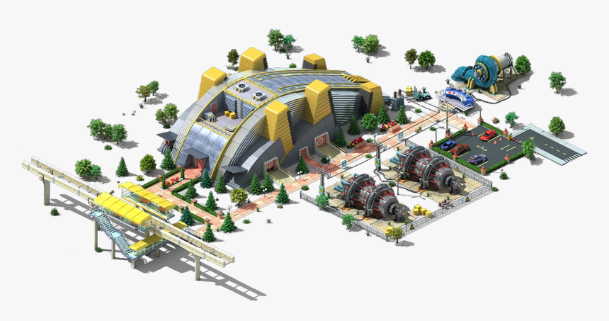 Megapolis Wiki - Parking Lot, HD Png Download