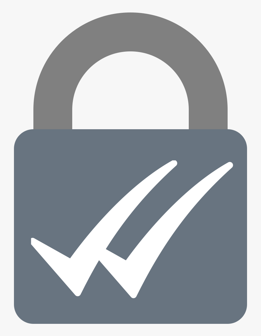 Pending Protection Shackle Double Ticks - Sign, HD Png Download