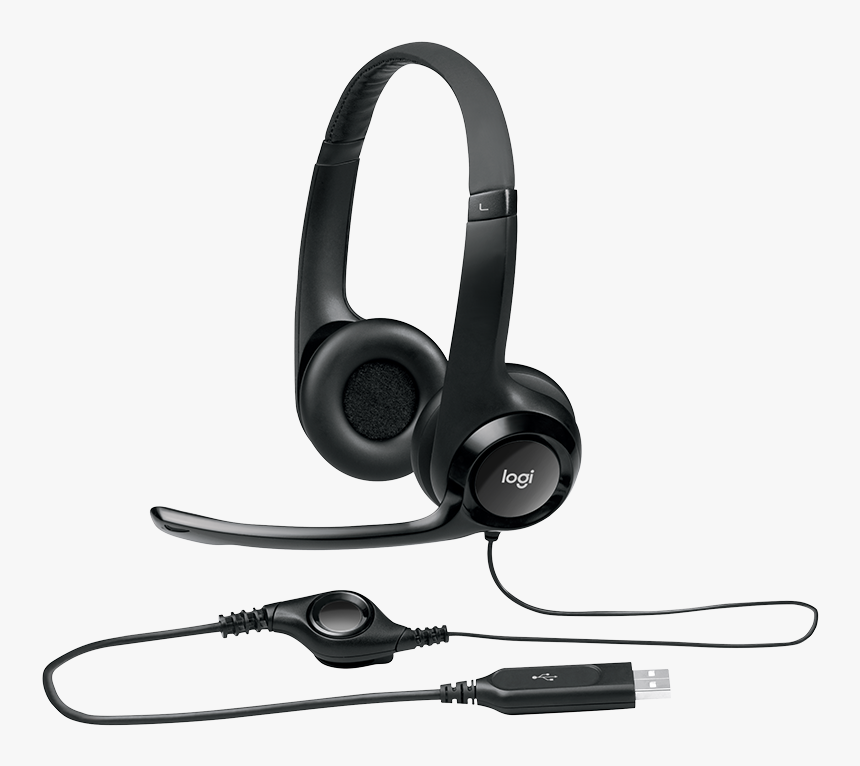 H390 Usb Computer Headset - Logitech H390, HD Png Download