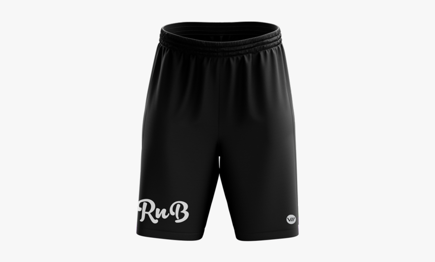 Rnb Black Shorts - Pocket, HD Png Download