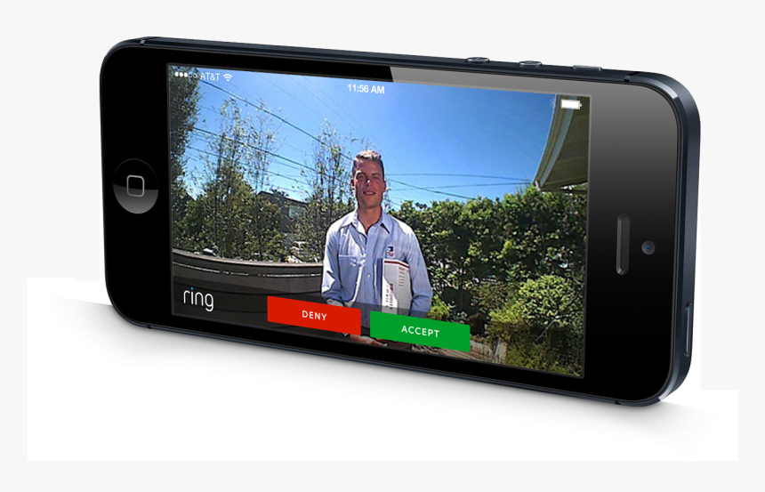 Satin Nickel Ring Doorbell, HD Png Download