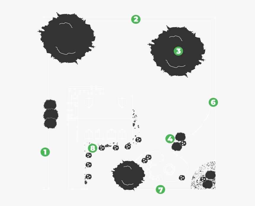 Outline Backyard Ticks Mosquitoes - Circle, HD Png Download