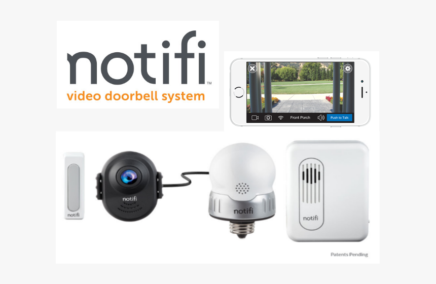 Notifi Video Doorbell System - Notifi Video Technology, HD Png Download